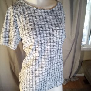 W5 Cream Fitted Short Sleeve T-Shirt